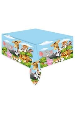 SAFARİ BASKILI MASA ÖRTÜSÜ