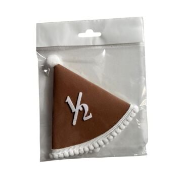 KAHVE BEYAZ YARIM YAŞ EVA ŞAPKA