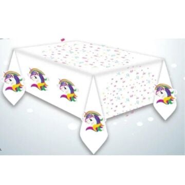 UNİCORN BASKILI MASA ÖRTÜSÜ