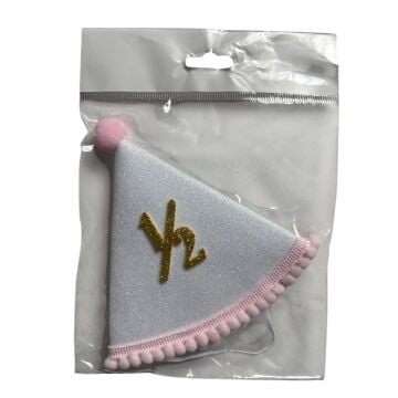 BEYAZ PUDRA YARIM YAŞ EVA ŞAPKA