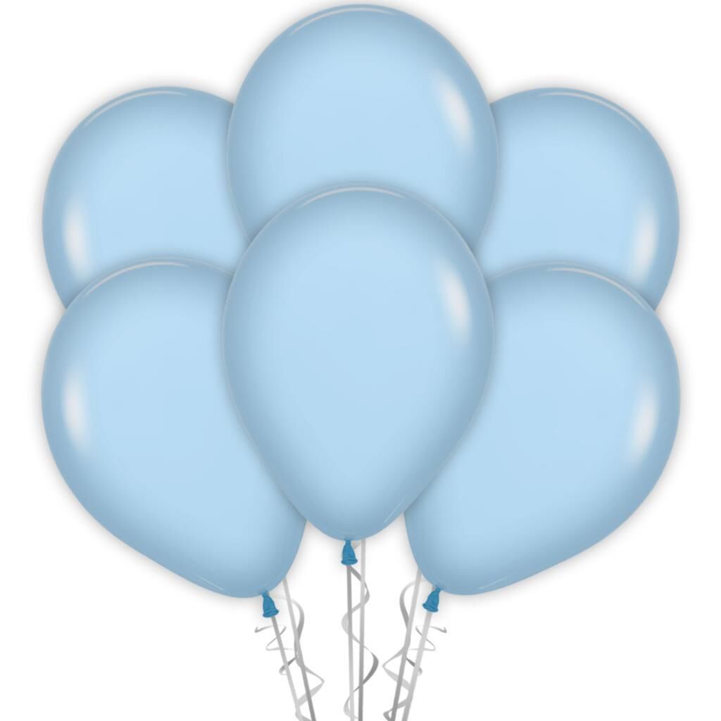 12'' MAVİ MAKARON BALON