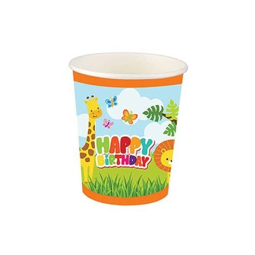 SEVİMLİ HAYVANLAR KARTON BARDAK