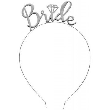 METAL TAÇ BRIDE GÜMÜŞ
