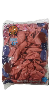 Rosegold Metalik Balon 100 Adet 30 Cm 12'' (Hbk)
