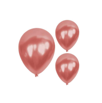 Rosegold Metalik Balon 100 Adet 30 Cm 12'' (Hbk)