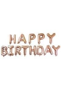 14'' FOLYO HAPPY BIRTHDAY SET ROSE GOLD