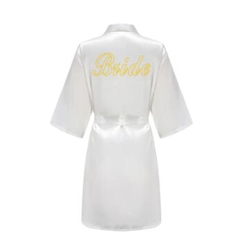 BRIDE SABAHLIK BEYAZ-GOLD