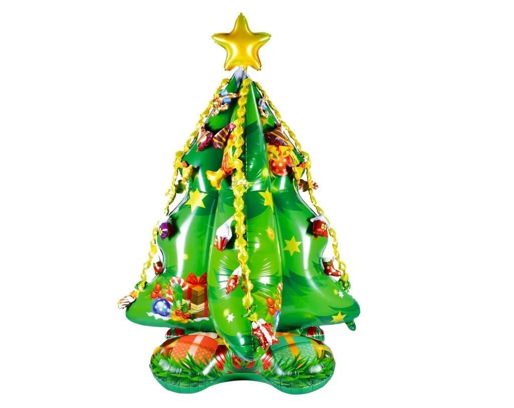 AYAKLI ÇAM AĞACI FOLYO BALON 4820