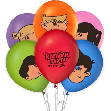 4+1 RAFADAN TAYFA  BASKILI PASTEL BALON