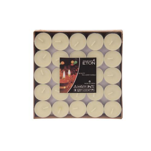 BEYAZ TEALIGHT MUM 50 Lİ