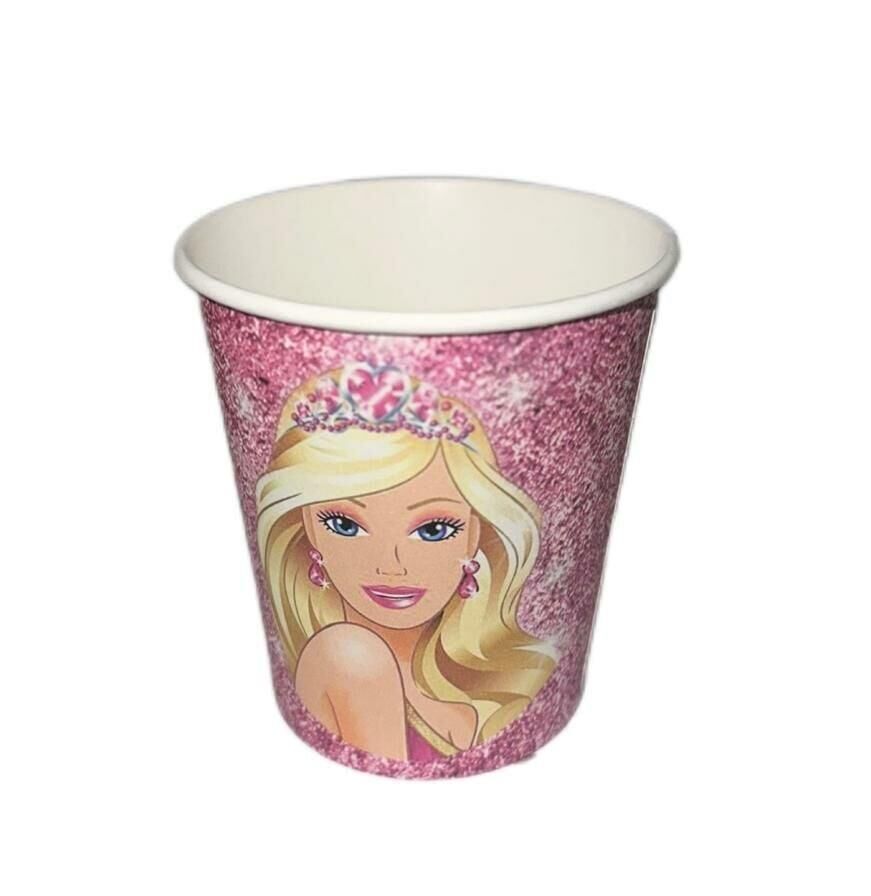 BARBİE KARTON BARDAK 8 Lİ