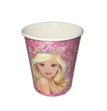 BARBİE KARTON BARDAK 8 Lİ