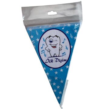 İLK DİŞİM ÜÇGEN FLAMA MAVİ