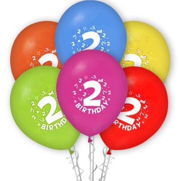 1+1 2 YAŞ H.BIRTHDAY BASKILI BALON