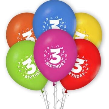 1+1 3 YAŞ H.BIRTHDAY BASKILI BALON