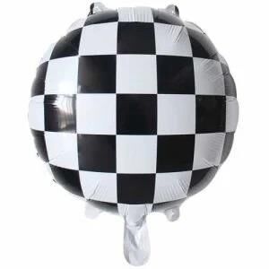 18'' DAMALI YUVARLAK FOLYO BALON
