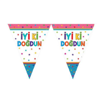 FUN STAR İYİKİ DOĞDUN BAYRAK SET