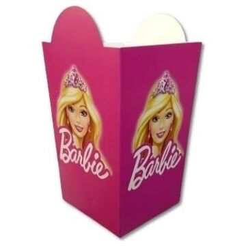 BARBiE BASKILI POPCORN KUTUSU 8 Lİ