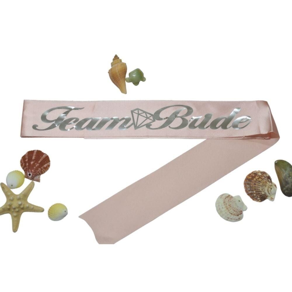 TEAM BRIDE SOMON GÜMÜŞ BASKILI  KUŞAK