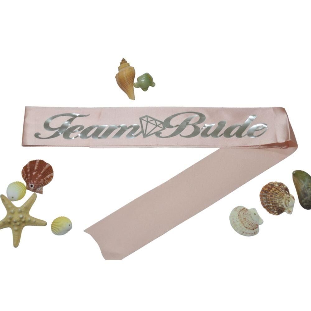 TEAM BRIDE SOMON GÜMÜŞ BASKILI  KUŞAK