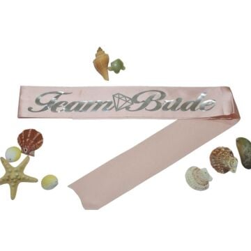 TEAM BRIDE SOMON GÜMÜŞ BASKILI  KUŞAK