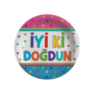 FUN STAR İYİ Kİ DOĞDUN TABAK