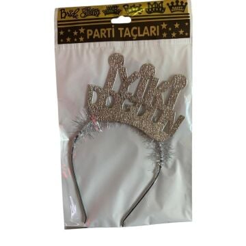 İYİKİ DOĞDUN METAL PARTİ TAÇ GÜMÜŞ