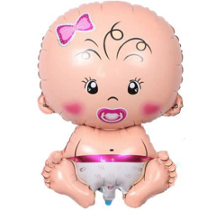 34'' BEBEK FOLYO BALON PEMBE