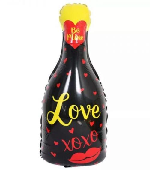 P7 LOVE ŞİŞE FOLYO BALON