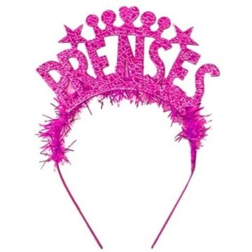 PRENSES METAL PARTİ TAÇ FUŞYA