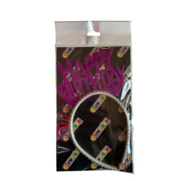 HAPPY BİRTHDAY SİMLİ EVA TAÇ MOR