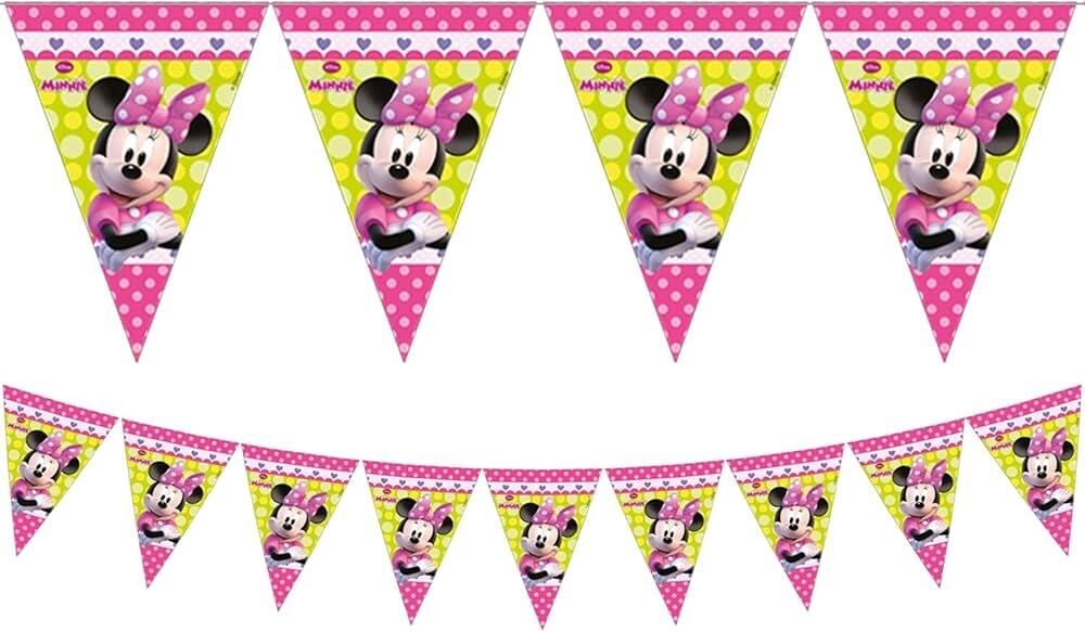 MİNNİE MOUSE ÜÇGEN FLAMA LİSANSLI