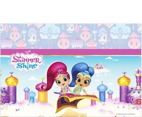 SHIMMER AND SHINE GLITTER MASA ÖRTÜSÜ