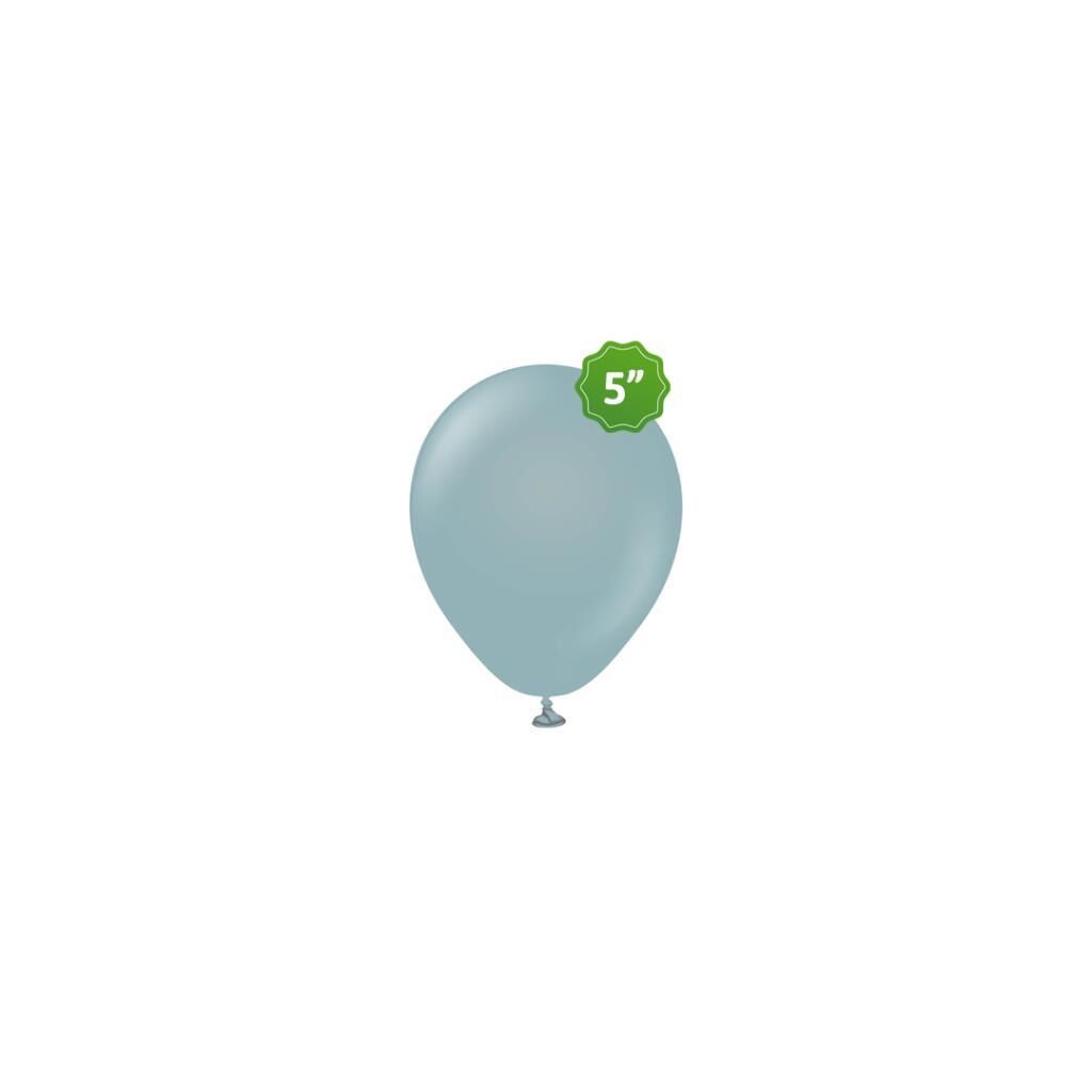 5'' RETRO BALON FIRTINA MAVİSİ