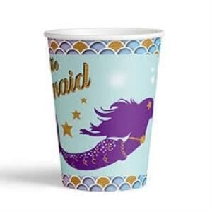 LİTTLE MERMAİD KARTON BARDAK 8 Lİ