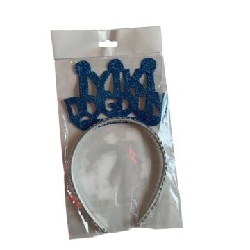 İYİKİ DOĞDUN SİMLİ EVA TAÇ MAVİ