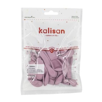 5'' RETRO BALON TOZ PEMBE