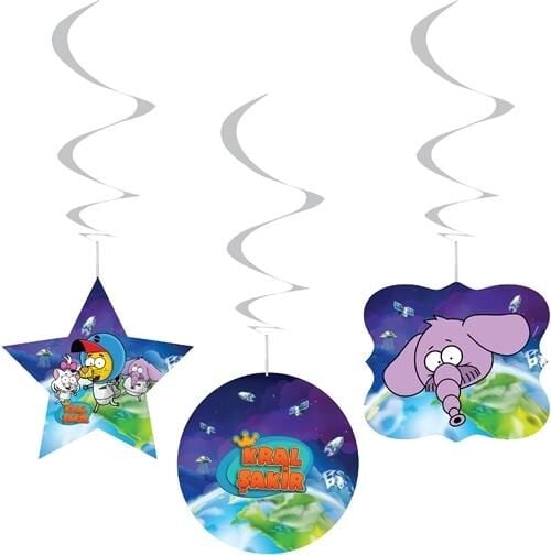 KRAL ŞAKİR UZAYDA TAVAN SARKIT 6 LI