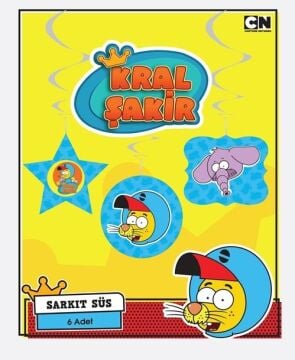 KRAL ŞAKİR ACTION TAVAN SARKIT 6 LI