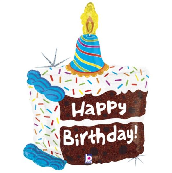 PİECE OF CAKE BİRTHDAY (28'' C) (PAKETLİ)