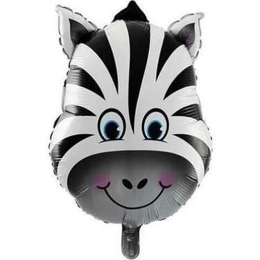 ZEBRA HEAD FOLYO BALON