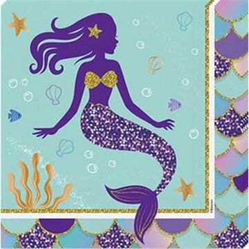 DENİZ KIZI BASKILI KAĞIT PEÇETE