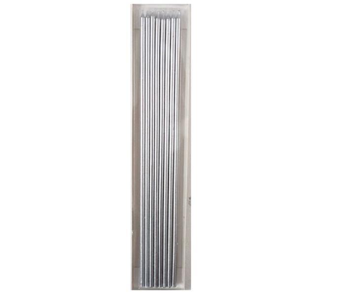 UZUN SİLVER MUM (8 Lİ) ( 30 CM )