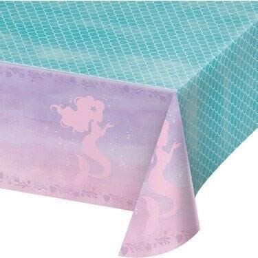DENİZ KIZI BASKILI MASA ÖRTÜSÜ