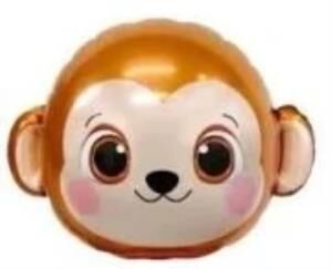 ŞİRİN MAYMUN KAFA FOLYO BALON