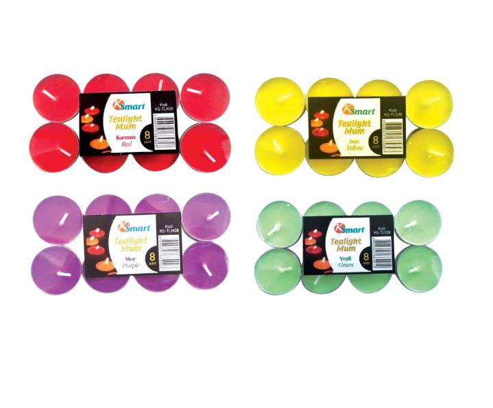 Tea Light Mum 8 Adet