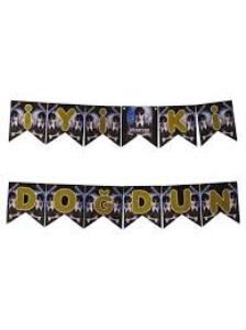 ÇARŞAMBA BASKILI İYİ Kİ DOĞDUN BANNER