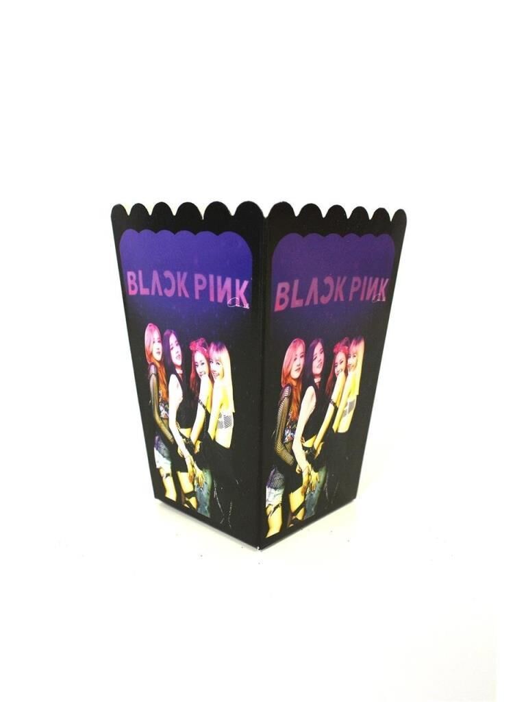 BLACKPİNK BASKILI POPCORN KUTUSU 8 Lİ