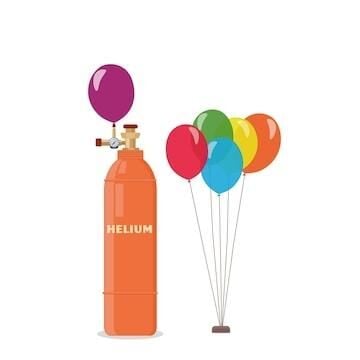 Helyum Balon Gazı, 9,10 m³ / Tüp
