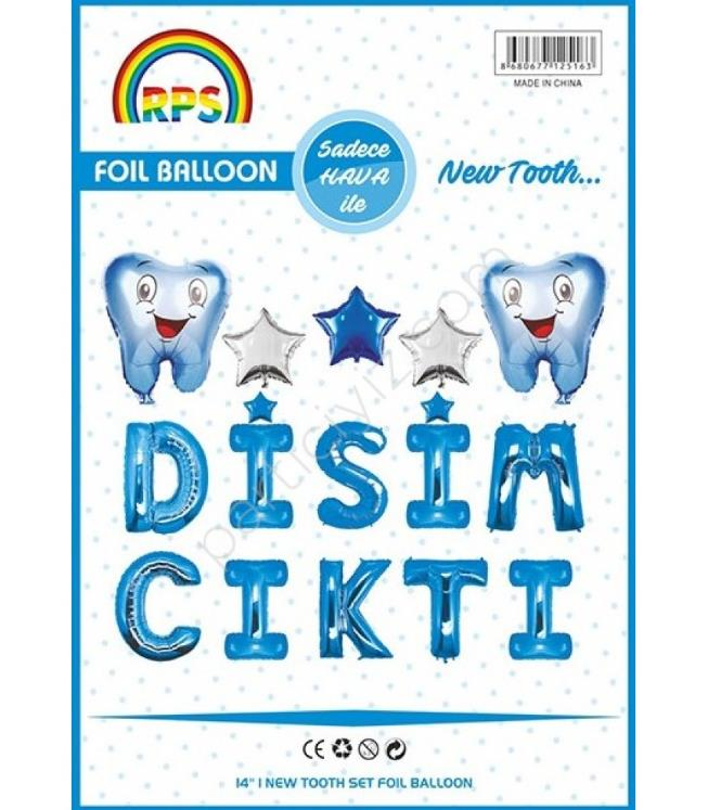 Dişim Çıktı Mavi Folyo Set